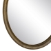 Nástěnné zrcadlo 88,2 x 2,5 x 88,2 cm Kulatý Zlatá Hliník