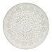 Table d'appoint Mandala 40 x 39 x 40 cm Bois Marron Blanc