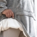Nadrozmerná mikinová deka s rukávmi s fleecovou podšívkou Swug InnovaGoods