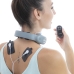InnovaGoods® Bezprzewodowy masażer szyi z pilotem Nekival, wykonuje głęboki i relaksujący masaż szyi, wyposażony w ergonomiczny 