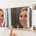 Vannas istabas spogulis ar LED apgaismojumu un 360º skatu SelfKut InnovaGoods