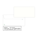 Konvolutter Liderpapel SL37 Hvit Papir 115 x 225 mm (250 enheter)