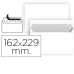 Konvolutter Liderpapel SB84 Hvid Papir 162 x 229 mm (1 enheder) (25 enheder)