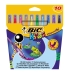 Set Viltstiften Bic 8289641 Multicolour (10 Onderdelen)
