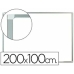 Tablica magnetyczna Q-Connect KF03580 Biały Aluminium 200 x 100 cm