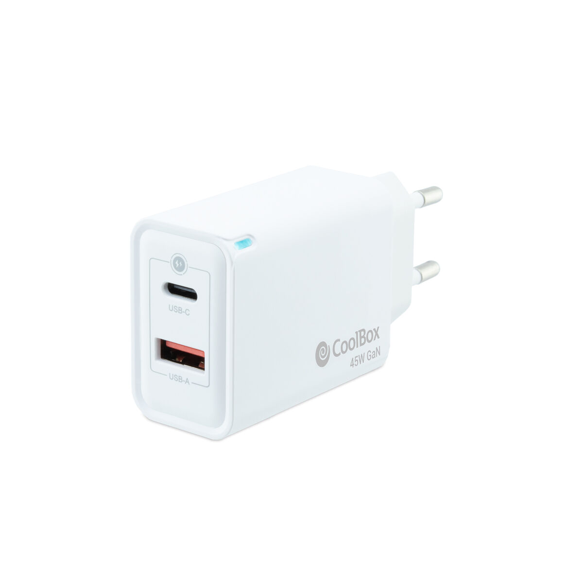 Oplader CoolBox COO-CUP-45CA Wit 45 W