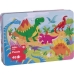 Kinderpuzzle Apli Dinosaurs 24 Stücke 48 x 32 cm