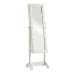 Miroir Porte-bijoux Blanc Bois MDF (41 x 147 x 36,5 cm)