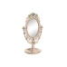 Specchio con Supporto DKD Home Decor Multicolore Resina Cristallo 16,5 x 13 x 30 cm