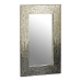 Wall mirror BIG-S3603677 Grey Mother of pearl Particleboard