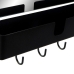 Nástěnný věšák DKD Home Decor Černý Kov Loft 40 x 9 x 72 cm (1 kusů)
