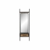 Oglindă independentă DKD Home Decor Negru Natural 58 x 30 x 191 cm Dreptunghiular