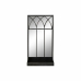 Καθρέφτης με Υποστήριξη DKD Home Decor Μαύρο Μέταλλο Καθρέφτης 40 x 12 x 80 cm