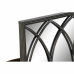 Spejl med Montagebøjler DKD Home Decor Sort Metal Spejl 40 x 12 x 80 cm