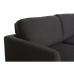 Sofá Chaise Longue DKD Home Decor Cinzento Metal 250 x 160 x 85 cm