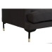 Chaise Longue Sofa DKD Home Decor Grijs Metaal 250 x 160 x 85 cm