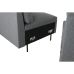 Dīvāns ‘Chaise Longue’ DKD Home Decor Pelēks Metāls Moderns 276 x 152,5 x 84 cm