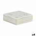 Ozdobná krabice Bílý Dřevo 22 x 7,5 x 22 cm (4 kusů)