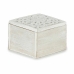 Ozdobná krabice Bílý Dřevo 11,5 x 8 x 11,5 cm (6 kusů)