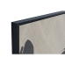 Cuadro Home ESPRIT Marrón Negro Beige Abstracto Moderno 83 x 4,5 x 123 cm (2 Unidades)