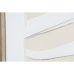 Картина Home ESPRIT Бял Бежов Абстрактен Скандинавски 83 x 4,5 x 83 cm (2 броя)