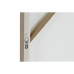 Cadre Home ESPRIT Blanc Beige Abstrait Scandinave 83 x 4,5 x 83 cm (2 Unités)