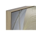 Maalaus Home ESPRIT Valkoinen Musta Beige Kullattu Nainen 83 x 4,5 x 123 cm (2 osaa)
