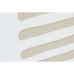 Pintura Home ESPRIT Branco Bege Escandinavo 83 x 4,5 x 83 cm (2 Unidades)