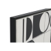 Kép Home ESPRIT Fehér Fekete Absztrakt modern 83 x 4,5 x 123 cm (2 egység)