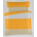 Conjunto de capa de edredom Alexandra House Living Amarelo Bege Cinzento Pérola Solteiro 3 Peças