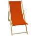 Pludmales guļamkrēsls Jardin Prive Smeđa Crvena 132 x 55 x 35 cm Drvo