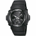 Pánske hodinky Casio G-Shock AWG-M100B-1AER Čierna (Ø 46 mm)