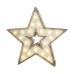 Vianočná hviezda EDM 71739 25,5 X 27,2 CM Drevo (3 kusov)