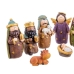 ozdoby świąteczne Wielokolorowy Polyresin Narodziny/Betlejem 12,5 cm (10 Części)