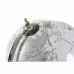 Глобус DKD Home Decor Бял Сив Сребрист PVC Алуминий 27 x 25 x 38 cm