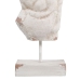 skulptūra Balts Metāls Sveķi Dzelzs Magnija oksīds 38 x 16 x 68 cm Krūtis