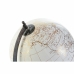 Земной глобус DKD Home Decor Белый Розовый PVC Металл 28 x 25 x 33 cm