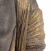 Escultura Castanho Dourado Resina Óxido de magnésio 38 x 22 x 76 cm