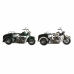 Декоративная фигура DKD Home Decor Чёрный Зеленый Мотоцикл Vintage 16 x 37 x 19 cm (2 штук) (1 штук)