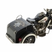 Koristehahmo DKD Home Decor Musta Vihreä Moottoripyörä Vintage 16 x 37 x 19 cm (2 osaa) (1 osaa)