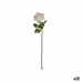 Flor Decorativa Branco Verde (12 Unidades)