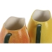 Kανάτα Home ESPRIT Πήλινα Σύγχρονη Λεμονί Πορτοκαλί (x2)
