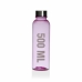 fľaša na vodu Versa Ružová 500 ml Oceľ polystyrén Zlúčenina 6,5 x 21,5 x 6,5 cm