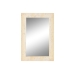 Veggspeil Home ESPRIT Beige Magnesium Marmor Moderne 61,6 x 4 x 92 cm