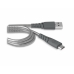 Kabel USB BigBen Connected FPCBLMIC1.2MG Siva 1,2 m (1 kosov)