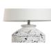 Lâmpada de mesa Home ESPRIT Branco Preto Cerâmica 50 W 220 V 36 x 36 x 58 cm