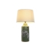 Bordlampe Home ESPRIT Hvit Svart Grønn Gyllen Keramikk 50 W 220 V 40 x 40 x 67 cm