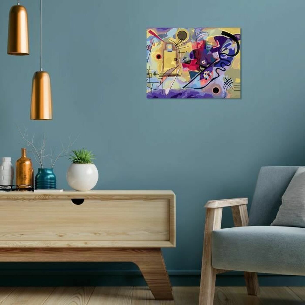 Puzzle da Colorare Ravensburger Kandinsky