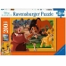 Sestavljanka Puzzle Ravensburger lion king 200 Kosi (1 kosov)