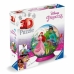 Puzle un domino komplekts 3D Ravensburger disney princesses (1 gb.)